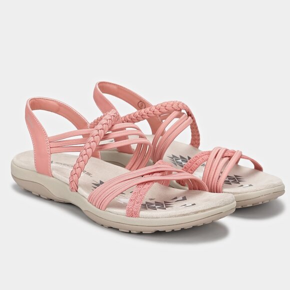 Skechers Sandals Reggae Slim - In-Love Coral Size 7 (New) - Picture 1 of 9